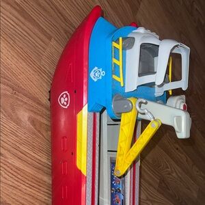 Paw Patrol Adventure Boat - Red, Blue, Yellow